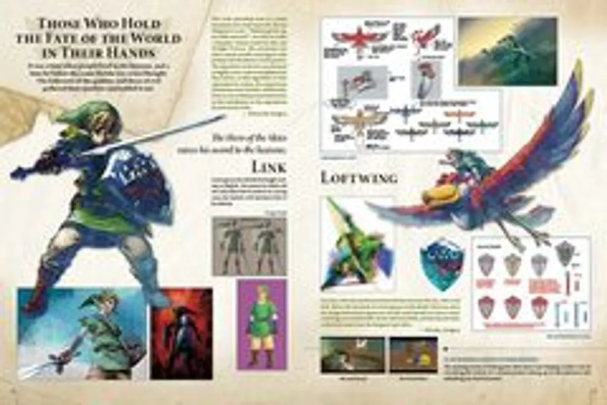 Артбук The Legend of Zelda: Hyrule Historia (на английском языке)