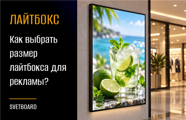 Как выбрать размер лайтбокса для рекламы? Как выбрать размер лайтбокса для рекламы?