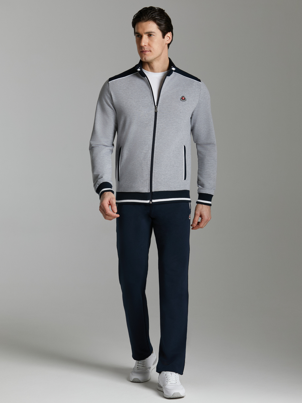 Спортивный костюм мужской 11M-RR-1128 RED-N-ROCK'S светло-серый