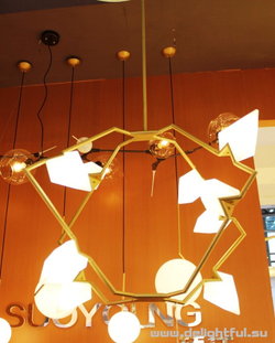 люстра копия Seed chandelier by Bec Brittain for Roll & Hill 2