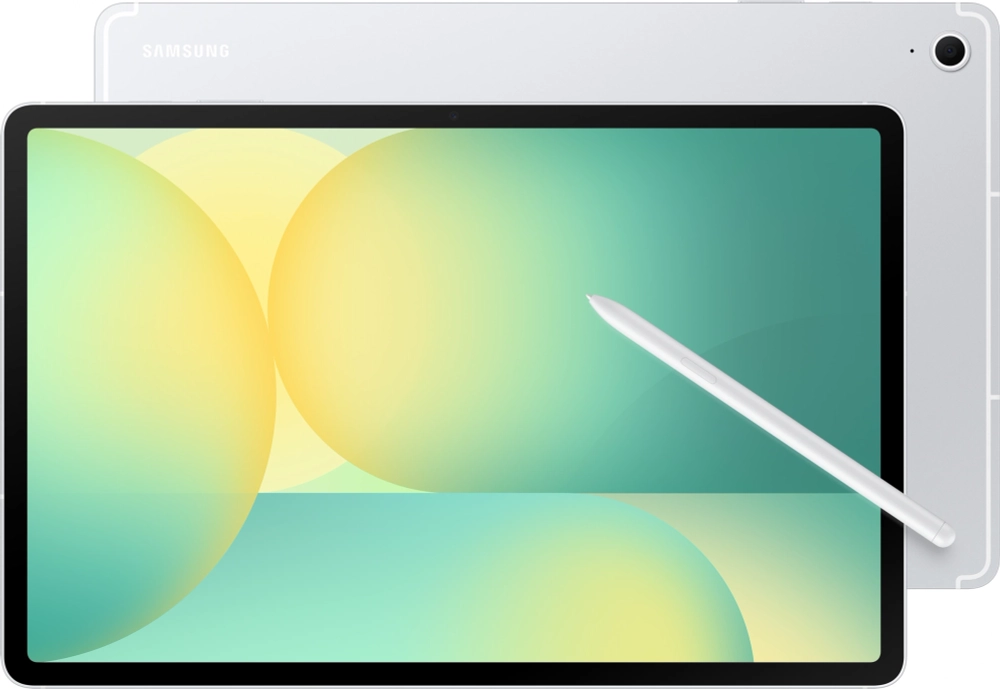 Планшет Samsung Galaxy Tab S10 FE+ SM-X626B 1580 (2.9) 8C RAM12Gb ROM256Gb 13.1" TFT 2880x1800 5G eSIM Android 15 серебристый 13Mpix 12Mpix BT WiFi microSD 1Tb 10090mAh