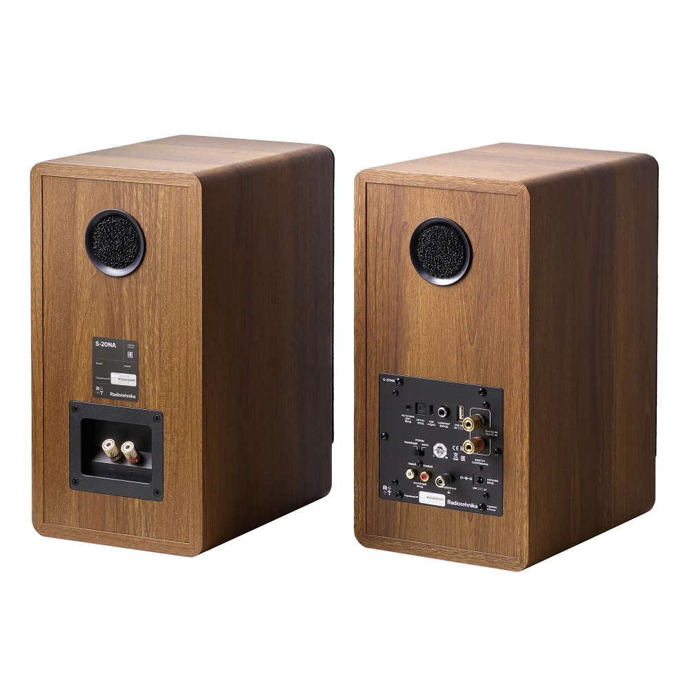 Radiotehnika S-20NA Walnut полочная профессиональная акустическая система (пара)