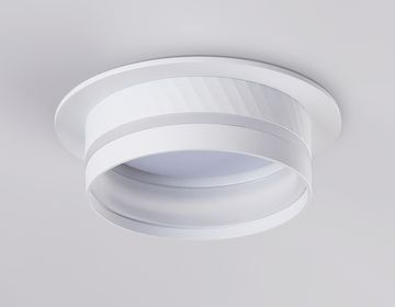 Встраиваемый точечный светильник 1*GX53 TN5218 WH белый GX53 Acrylic tech Ambrella