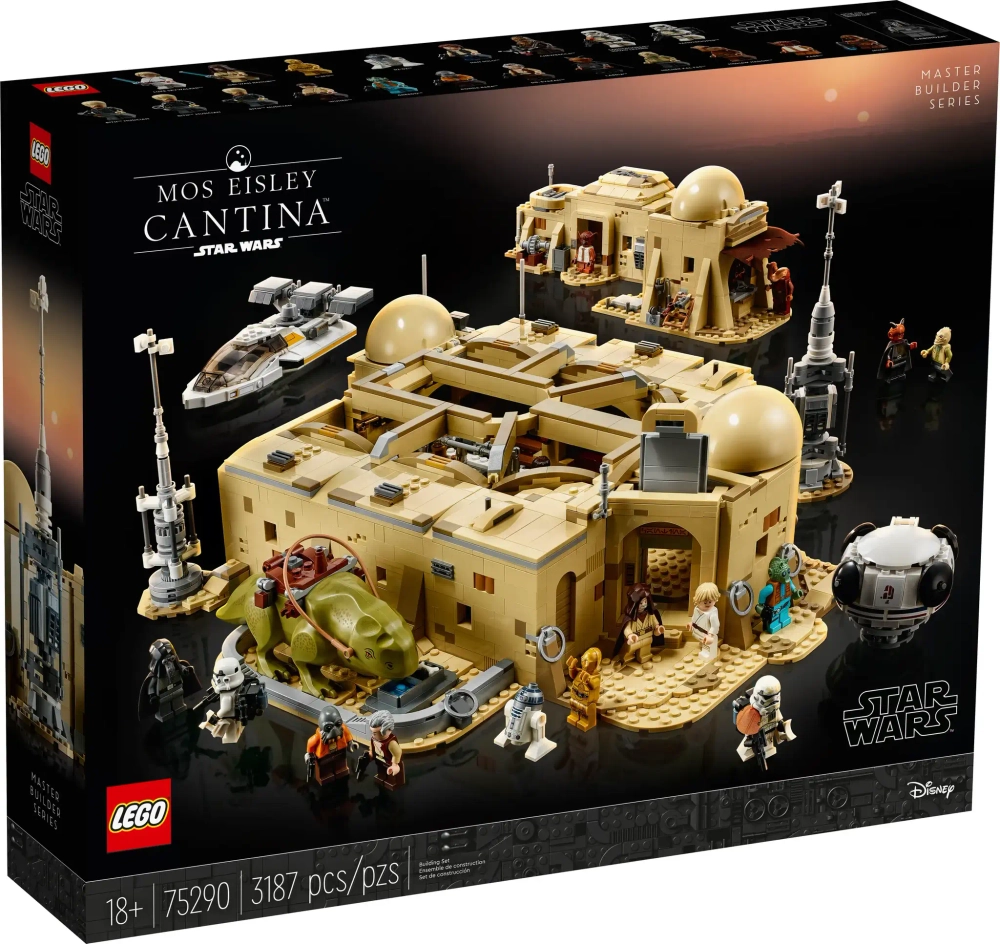 Конструктор LEGO Star Wars 75290 Кантина Мос-Эйсли