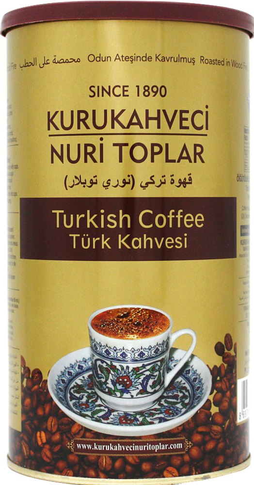 Кофе молотый Kurukahveci Nuri Toplar банка 500 г