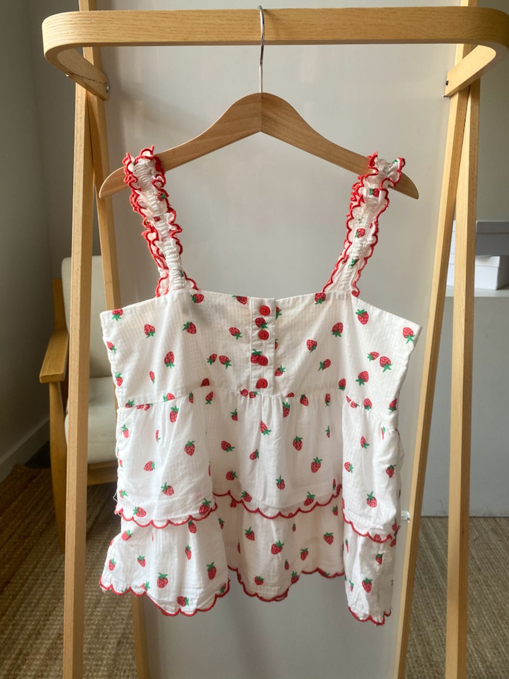 Хлопковый топ Stella Mccartney, 140