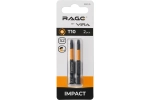 Набор бит ударные IMPACT Torx T10 S2, 50 мм, 2 шт rage by VIRA 554145