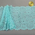 Кружево бельевое эластичное 205 мм / 3 метра, TBY.YSTL00839, цв.L422 тиффани, Kruzhevo
