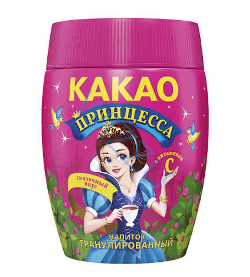 Какао-напиток гранула ПРИНЦЕССА ПЭТ 300*12