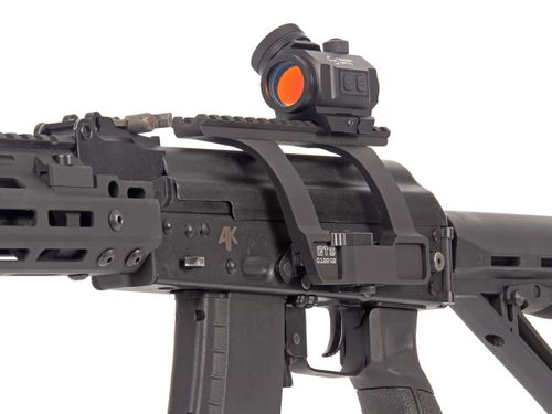 Коллиматорный прицел Target Optic 1x22, на Weaver/Picatinny, аккумулятор, проставка, красная марка, точка 2 MOA, 120 г