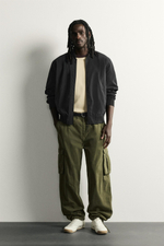 БОМБЕР ИЗ ВЫСОКОТЕХНОЛОГИЧНОЙ ТКАНИ — ZARA
