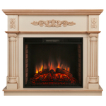Каминокомплект Real Flame Silvia 26 WT-619B с очагом Epsilon 26