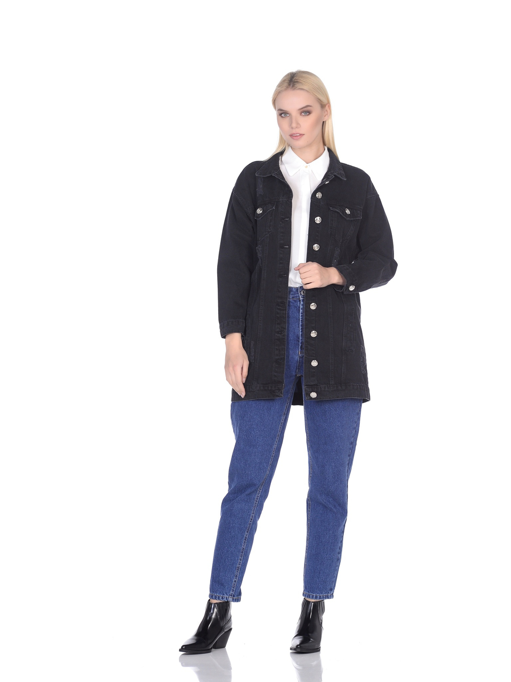 LIGVIANNI Джинсовая куртка Denim Jacket The 金 Gold