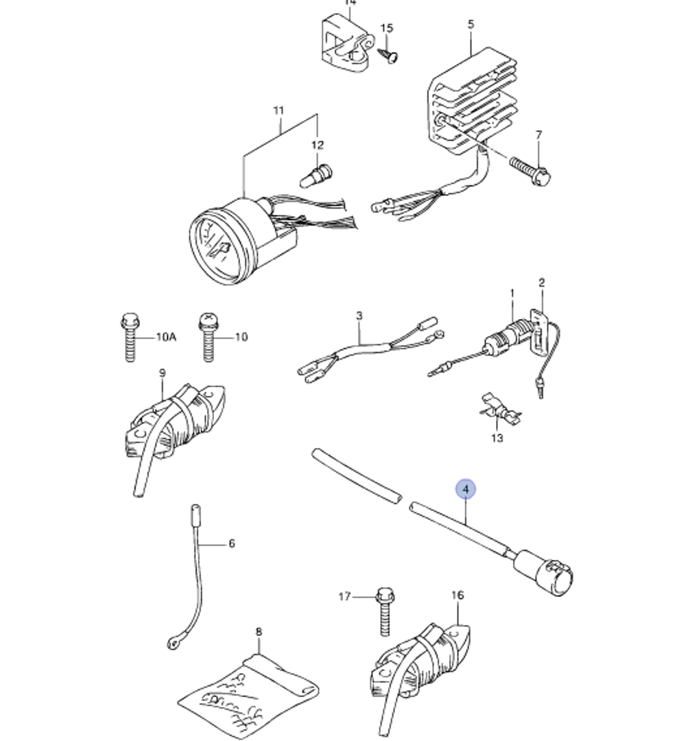 Электропровод Suzuki 39602-93900-000
