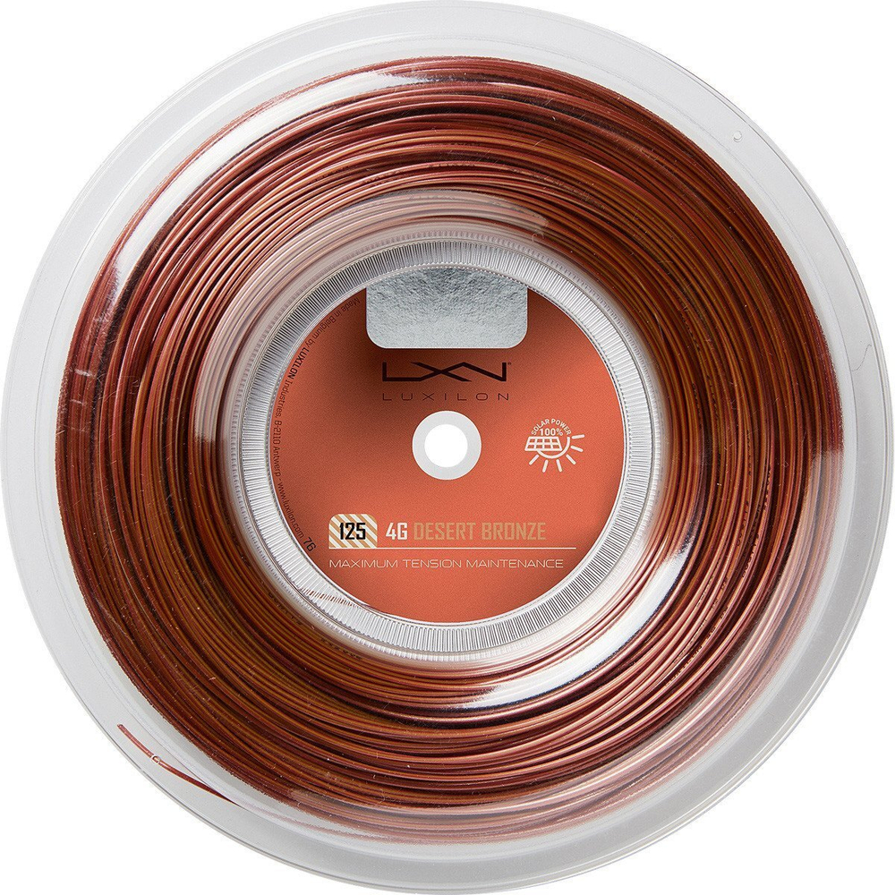 Струны для тенниса LUXILON 4G DESERT BRONZE В нарезке (1 натяжка) 12 м