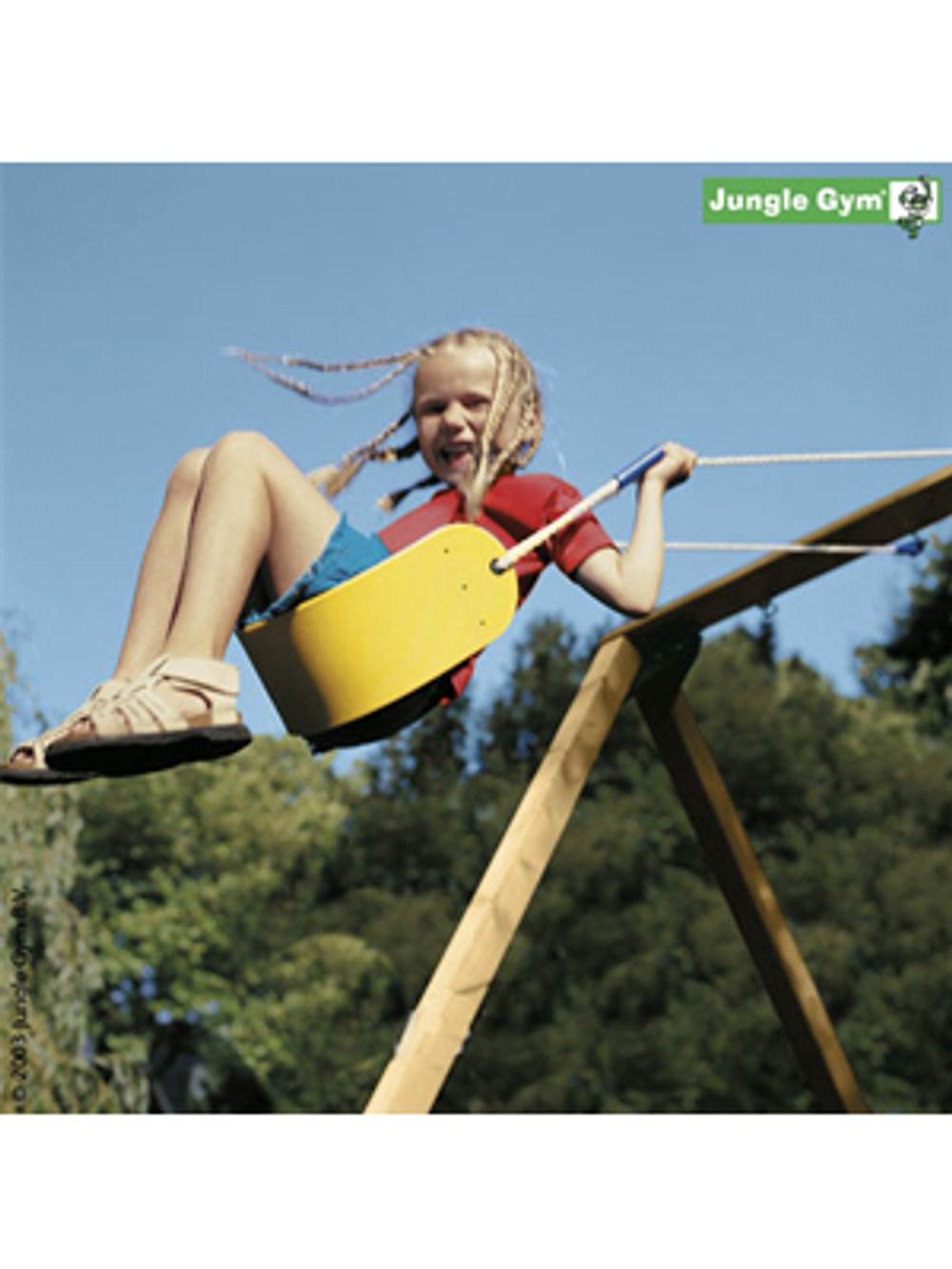 Эластичное сиденье Jungle Gym Sling Swing