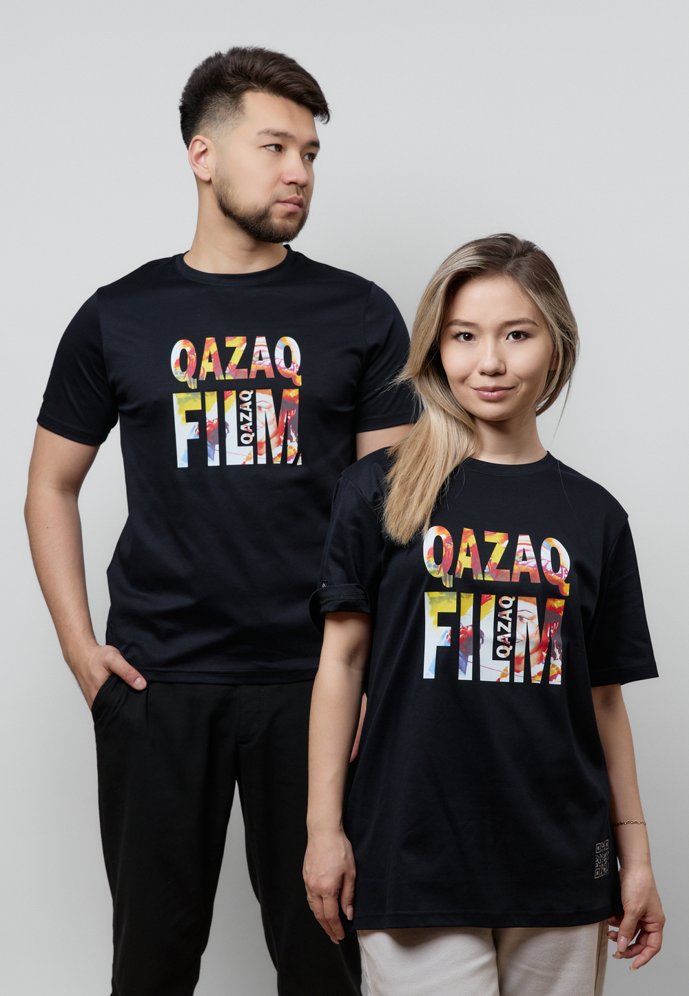 Футболка QAZAQ FILM BLACK