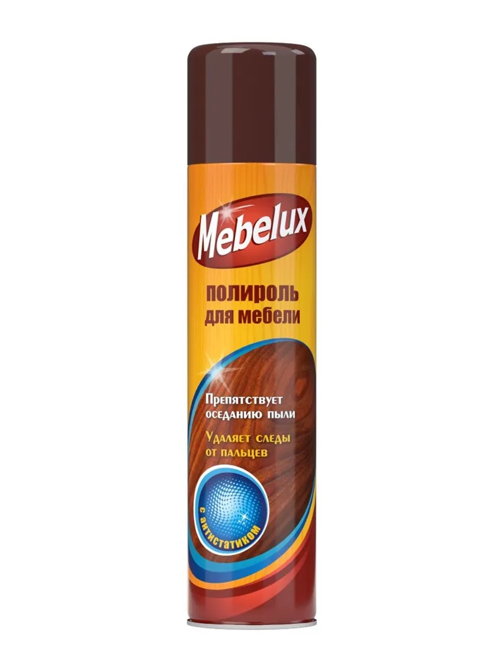 Полироль для мебели Mebelux с антистатиком 300мл, блок 12шт.
