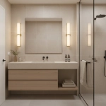Wall design lamp Slim End To End by Articolo Lighting