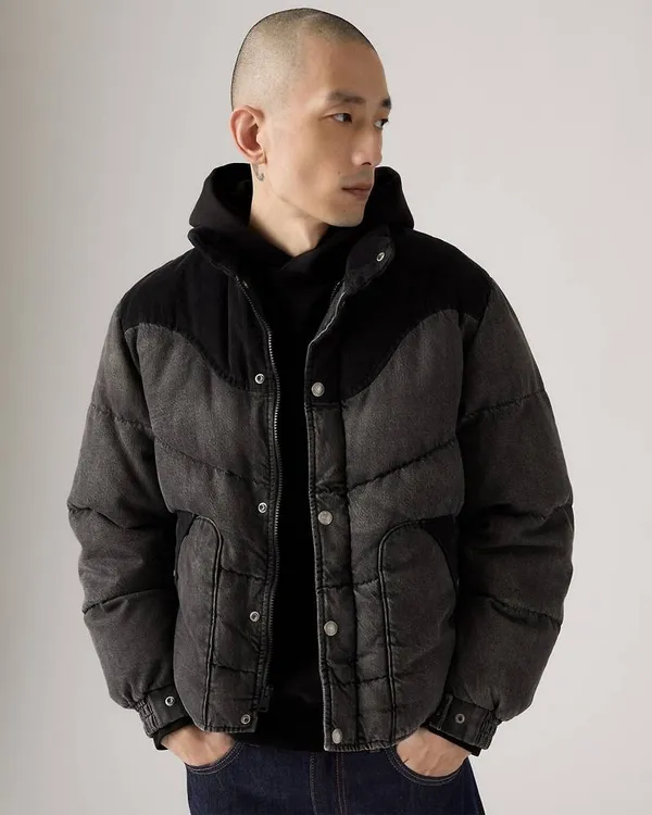 Куртка утепленная мужская LEVI'S WILD WEST SHRT PUFFER HAMILTON HEIGHTS