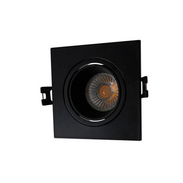 Встраиваемый светильник 1*GU5.3 DK3071-BK черный Denkirs