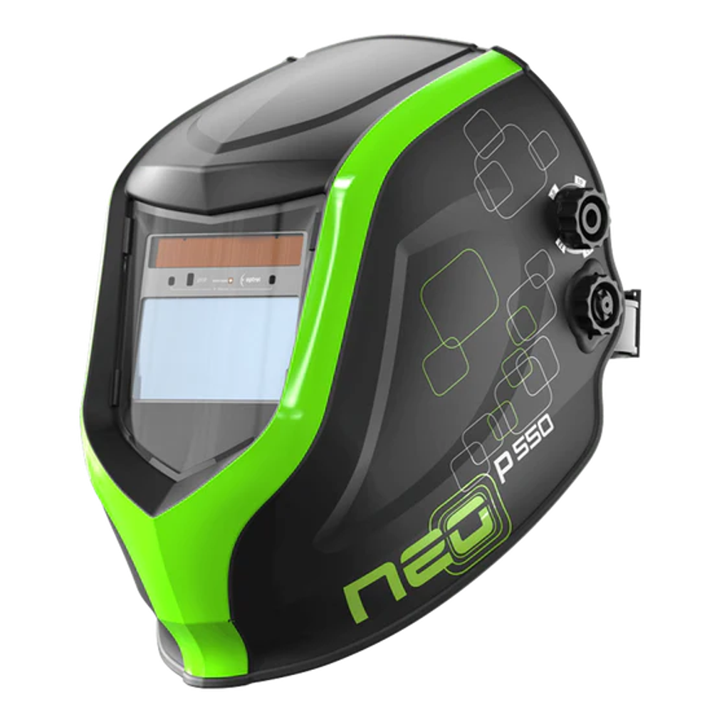 Маска сварочная neo p550 - black-green