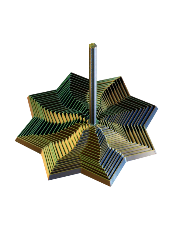 Антистресс-игрушка 3D спираль, игрушка залипалка, хамелеон