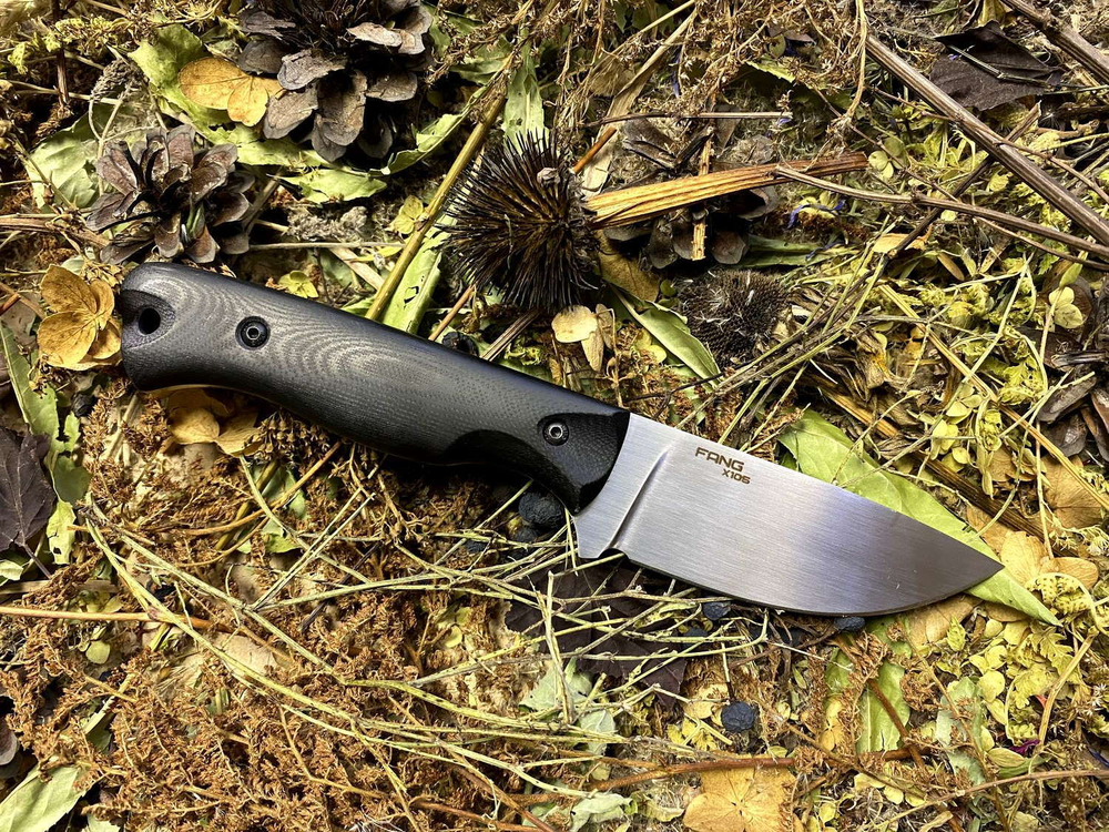 Нож Fang Black, Х105, N.C.Custom