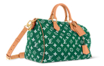 LOUIS VUITTON Speedy P9 Bandoulière 40 Monogram Leather Green