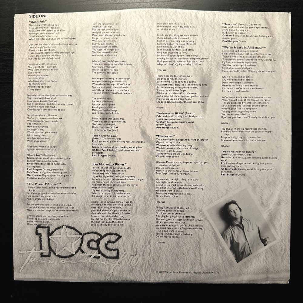 10cc - Ten Out Of 10 (США 1982г.)