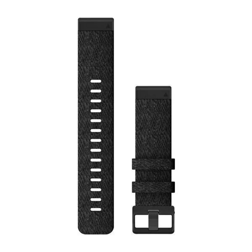 Ремешок сменный Quickfit black Nylone band, 22mm, 010-12863-07