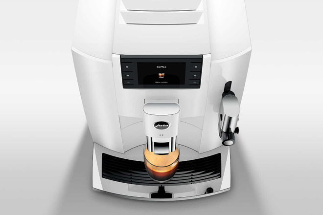 Кофемашина Jura E8 Piano White EC (15585)