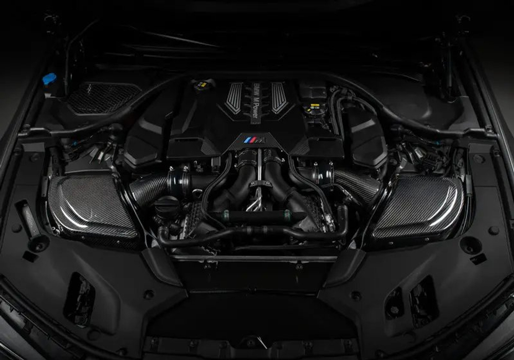 Система холодного впуска Turner Motorsport BMW M5 F90/M8 F9x Gloss Carbon Fiber Enclosed Intake