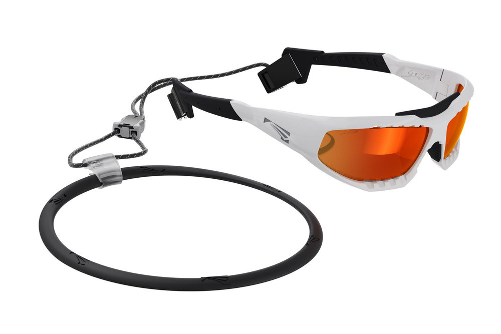 Спортивные очки LiP Surge / Gloss White - Black / PCPL Levanté Series ML Red Smoke Lens