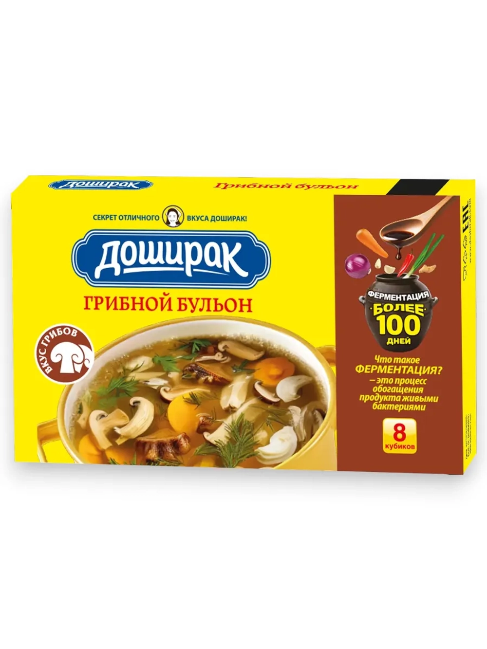 Бульонные кубики "Грибной бульон" Доширак 80 г * 5 шт