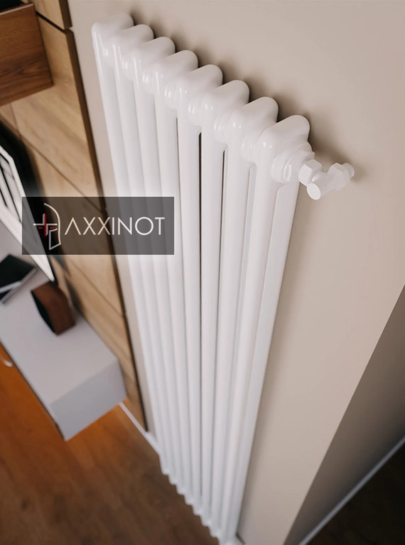 Axxinot Sentir 2190 - двухтрубный трубчатый радиатор высотой 1900 мм, боковое подключение