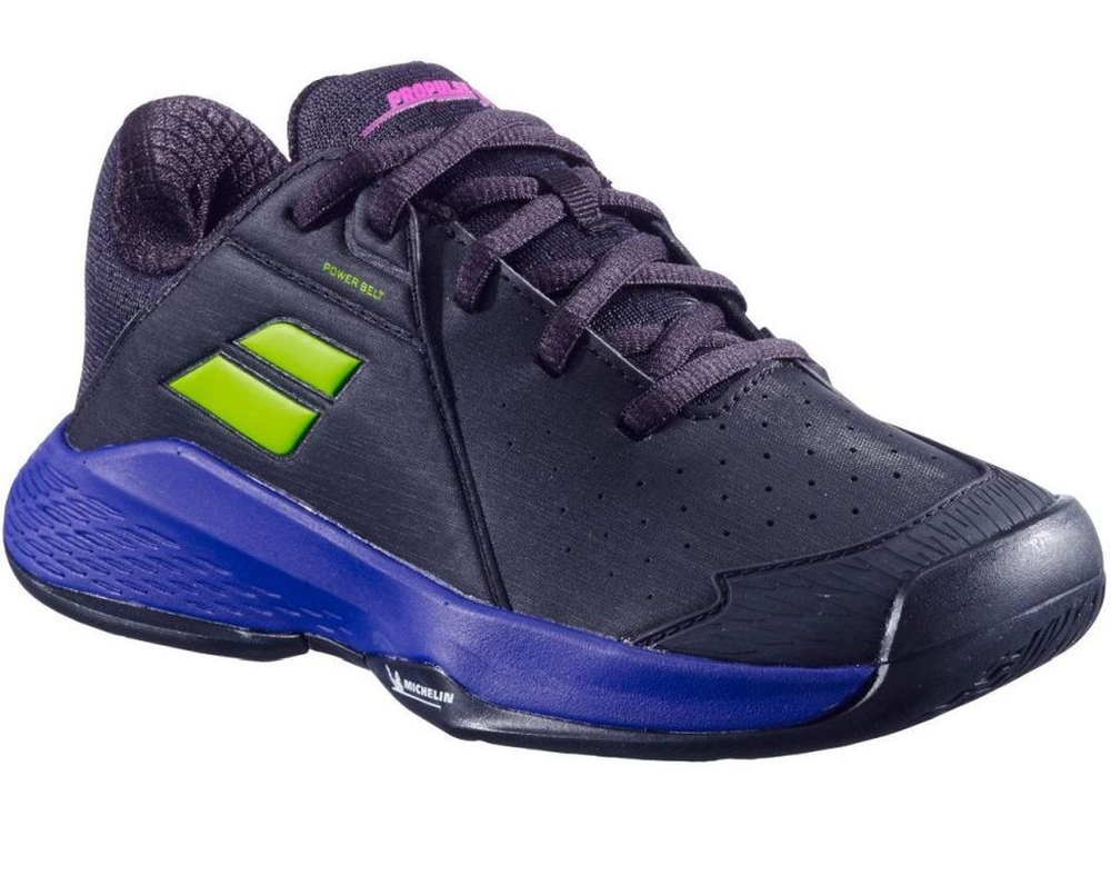 Детские теннисные кроссовки Babolat Propulse Junior 3 All Court - black/dark blue