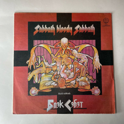 Винтажная виниловая пластинка LP Black Sabbath, Sabbath Bloody Sabbath (СССР 1990)