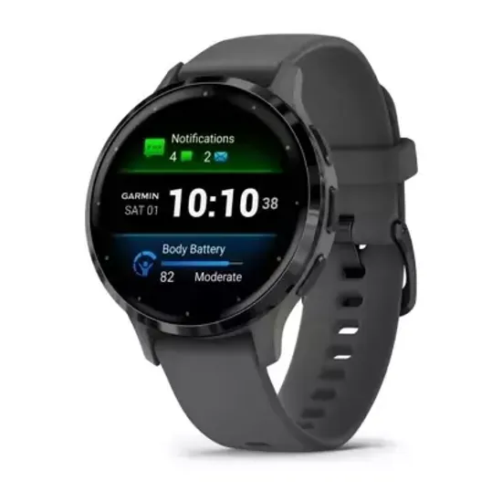 Смарт-часы Garmin VENU 3S pebble grey case and silicone band 010-02785-00