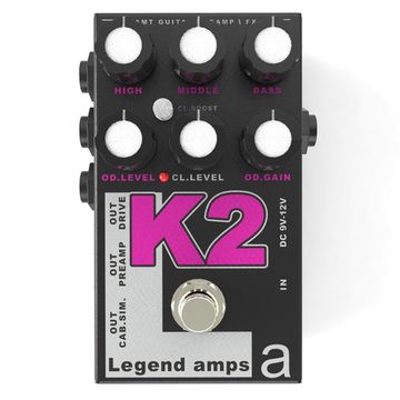 Двухканальный гитарный предусилитель AMT Electronics K-2 (Krank) Legend Amps 2