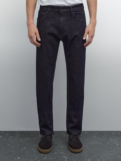 Massimo Dutti Джинсы Slim Fit, темно-синий