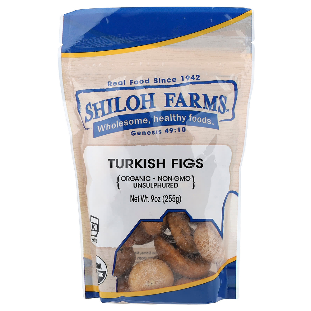 Shiloh Farms, органический турецкий инжир, 255 г (9 унций)