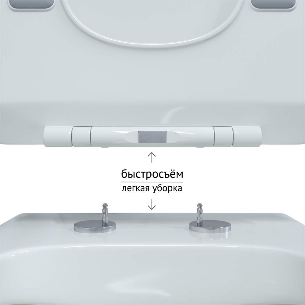 Унитаз подвесной BERGES FLOE Rimless 55 см