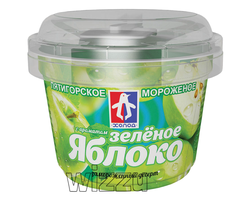 Стакан пласт. фруктовый с ароматом яблока 1/80 гр