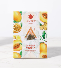 Чай в пирамидках черный NIKTEA Earl Grey, NIKTEA Эрл Грей