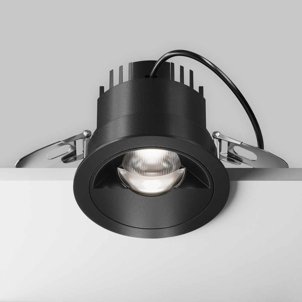 Встраиваемый светодиодный светильник Maytoni Parete DL100-12W2.7-3-4K-RD-B