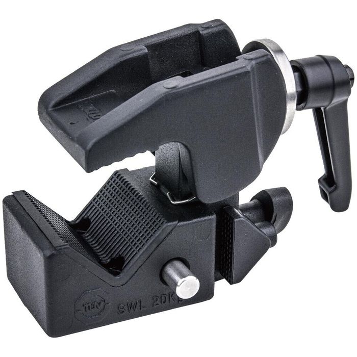 Зажим KUPO KCP-710B CONVI CLAMP BLACK W/RATCHET HANDLE & KCP-7SDL SADDLE Зажим KUPO KCP-710B CONVI CLAMP BLACK W/RATCHET HANDLE & KCP-7SDL SADDLE