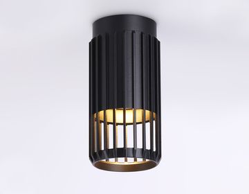 Накладной точечный светильник 1*GU10 TN51674 BK чёрный Techno family Ambrella