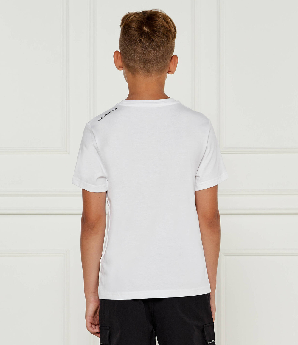 Футболка Karl Lagerfeld Kids - белый(Z30241)