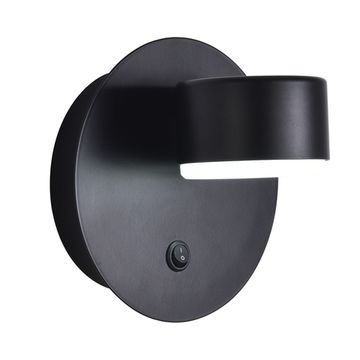 Бра 1*GX53 8344/1W черный Torina Lumion